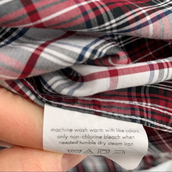 Todd Snyder Mens Plaid Shirt 16.5 32/33 buttons - Picture 5 of 11